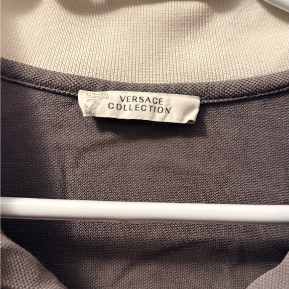 Versace collection grey polo - Picture 3 of 5